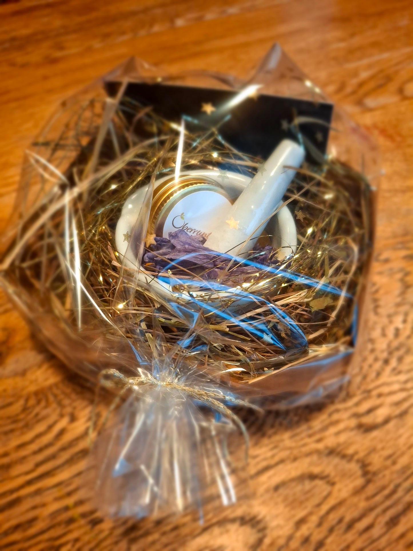 Geschenkset Mörser mit 0.25g Schweizer Safran