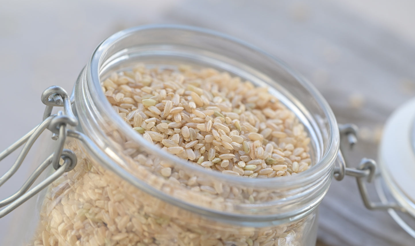 Unpolierter Oberruntiger Risotto-Reis