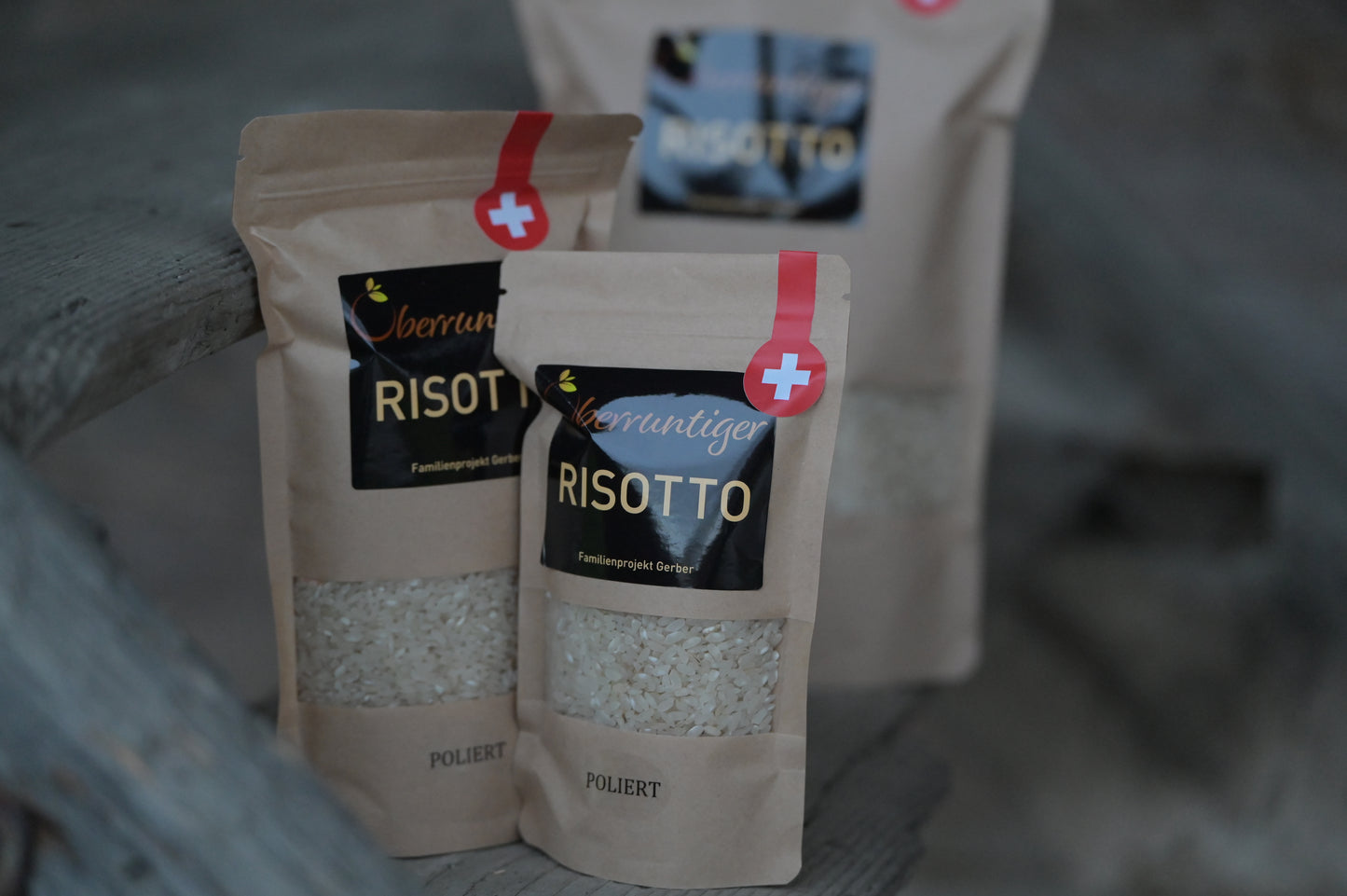 Polierter Oberruntiger Risotto-Reis