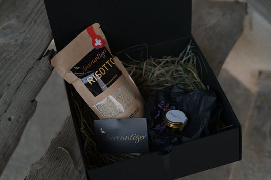 Geschenkbox 0.25g Safran mit Reis